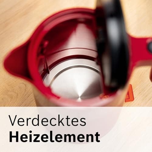 Bosch TWK2M164. Vandbeholderkapacitet: 1,7 l. Effekt: 2400 W. Farve på produkt: Sort, Grå, Rød, Husmateriale: Plastik, Vandstandsindikator, Overophedn