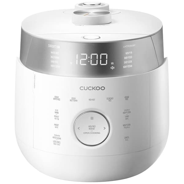 Cuckoo CRP-LHTR1009F Riskokare Vit, Silver med mätglas