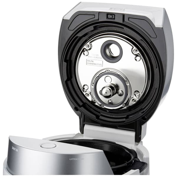 Cuckoo CRP-LHTR1009F Riskokare Vit, Silver med mätglas