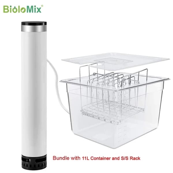 Smart Wifi Sous Vide Cooker, IPX7 Vandtæt, APP Kontrol, 9001 container rack, EU