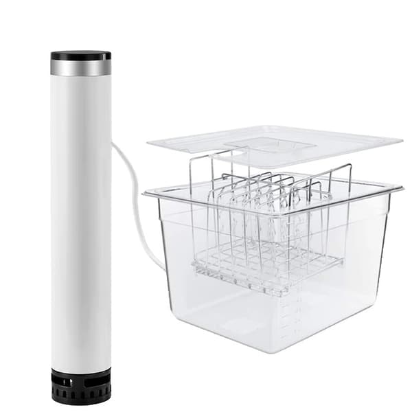 Smart Wifi Sous Vide Cooker, IPX7 Vandtæt, APP Kontrol, 9001 container rack, EU