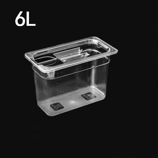 Sous Vide-behållare, vattenbadstank, lock, 25L