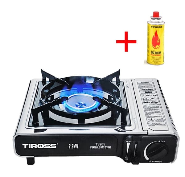TURISTKOOK + TIROSS GAS 2,2kW TS-265-G1