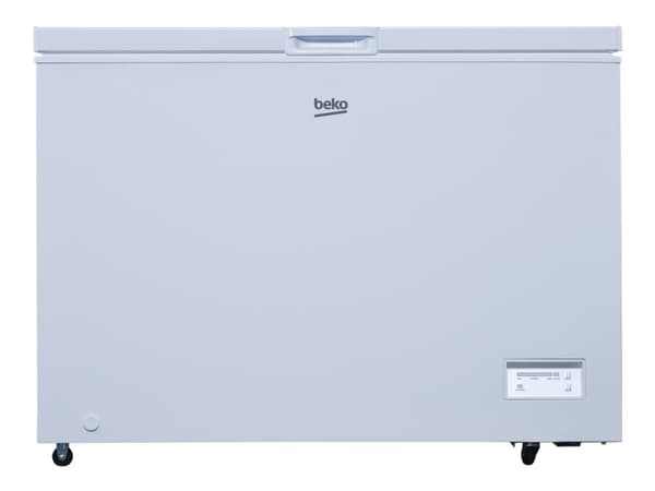 Beko CF316EWN - Öppning uppåt - bredd: 112 cm - djup: 70 cm - höjd: 84.5 cm - 308 liter - Klass E - vit Vit