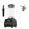 Miniatyrbillede 1 af 2: Erhvervsmæssig kvalitetsblender, 3HK motor, BPA-fri, Sort tørjarfuldpart, EU-stik