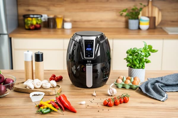 TEESA DIGITAL AIR FRYER 3,2L HVID fedtfri frituregryde