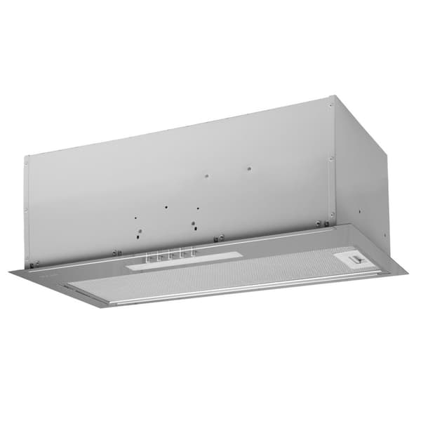 MAAN Fiugi L 50 indbygget emhætte under kabinet, satin (rustfrit stål)