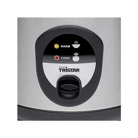 Tristar | Riisikeitin | RK-6127 | 500W | Musta/ruostumaton teräs