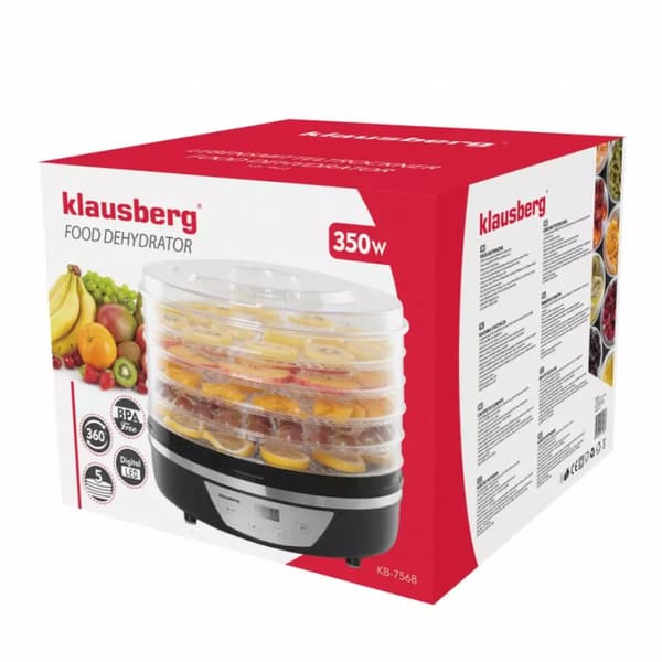 TORK FÖR SVAMP, FRUKT, Örter KLAUSBERG KB-7568