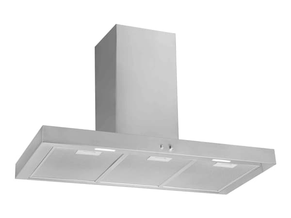 EICO Bern P 90 X CV - Panser - skorsteinsflat - bredde: 90 cm - dybde: 40.3 cm - uttrekking - rustfritt stål