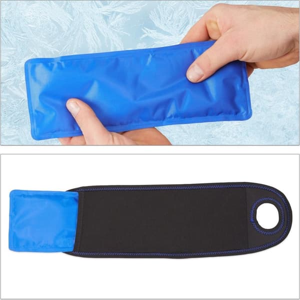 Relaxdays hot cold pack med stag - kall värme kompress - kylkudde - hot pack - gel