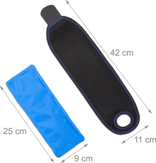 Relaxdays hot cold pack med stag - kall värme kompress - kylkudde - hot pack - gel