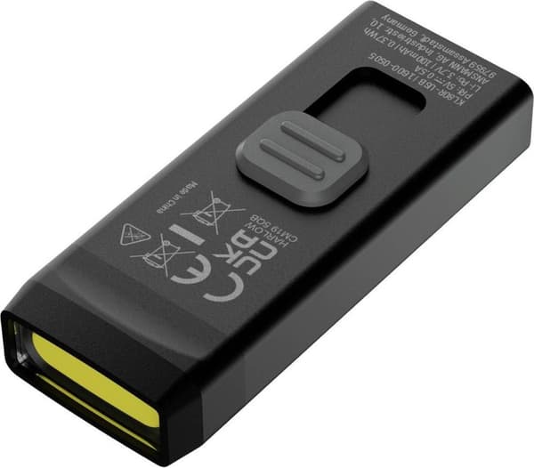Ansmann KL80R Nøglering lampe fungerer med en batteri LED 80 lm 18 g