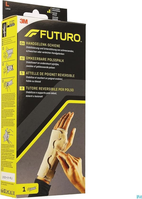 Futuro vändbar handledsskena L
