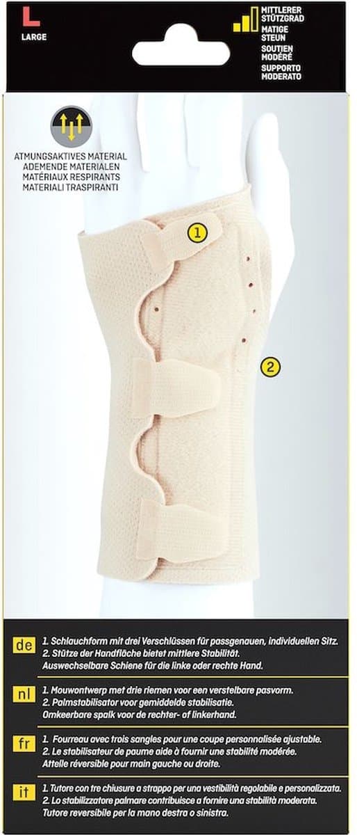 Futuro vändbar handledsskena L
