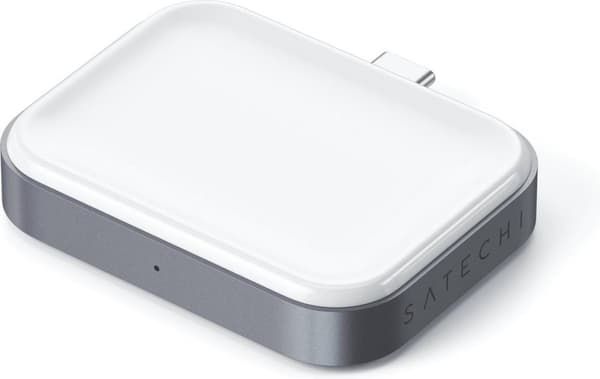 Satechi USB-C trådlös laddningsdocka för AirPods (Pro) - Vit