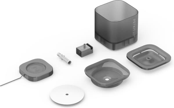 PETKIT Eversweet Solo - Smart djurdricksfontän - Grå