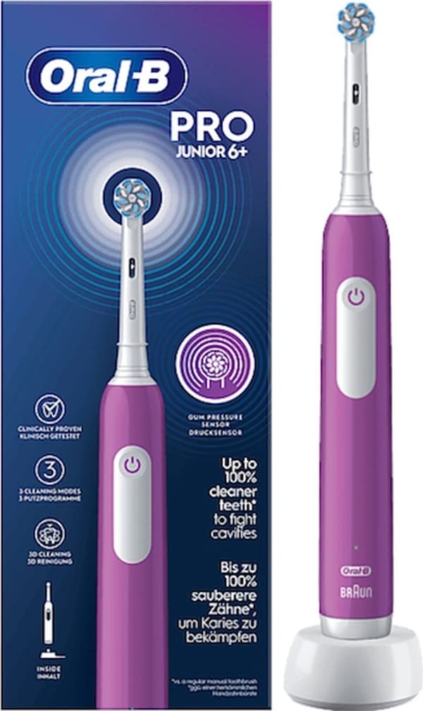 Oral-B PRO Junior 6+ par elektriska tandborstar