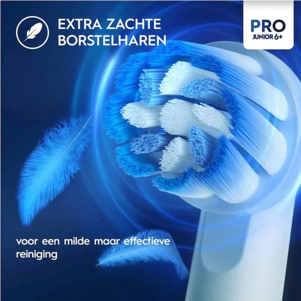 Oral-B PRO Junior 6+ gröna elektriska tänder hår