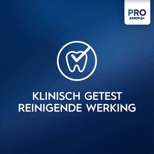 Oral-B PRO Junior 6+ gröna elektriska tänder hår