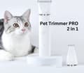 Miniatyrbillede 1 af 7: PETKIT 2 i 1 Pet Trimmer Pro - Hårtrimmer - Hvid - Hund