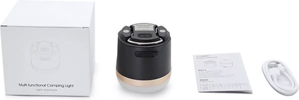 EcoFlow genopladelig campinglampe