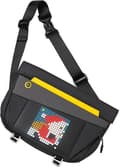 Miniatyrbild 2 av 8: Divoom™ - Pixel SlingBag-V - LED-animationsskärm - Inkluderar app - Svart
