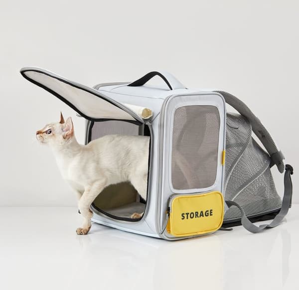 PETKIT X-Zone Blue – Cat Carrier – Hund Carrier – Lättvikt – Lätt hopfällbar