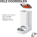Miniatyrbild 3 av 6: PETKIT Element SOLO WHITE - Automatisk kattmatningsskål - 3L - Håller sig fräsch - med app