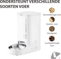 Miniatyrbild 2 av 6: PETKIT Element SOLO WHITE - Automatisk kattmatningsskål - 3L - Håller sig fräsch - med app