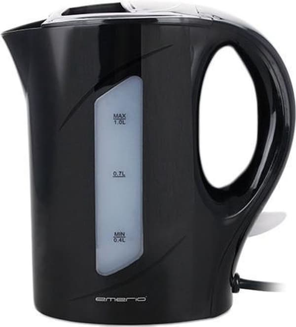 Mini elkedel - 1 liter - WK-121616.1 - sort - Emerio