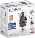 Miniatyrbild 2 av 10: Bomann SMS 6055 CB 0,7 l Stavmixer 400 W Grå, Rostfritt stål