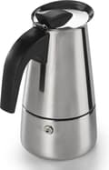 Miniatyrbillede 5 af 5: Xavax espressomaskine i rustfrit stål til 4 kopper, komfur eller induktion, 200ml