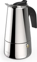 Miniatyrbillede 1 af 5: Xavax espressomaskine i rustfrit stål til 4 kopper, komfur eller induktion, 200ml
