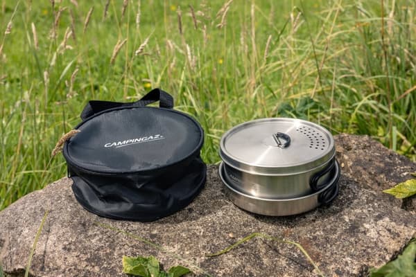 Campingaz Trekking Kit - 3-delt campingnedbrudssæt - letvægts - aluminium