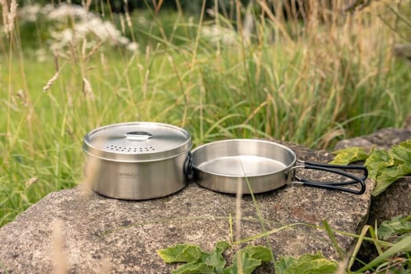 Campingaz Trekking Kit - 3-delt campingnedbrudssæt - letvægts - aluminium