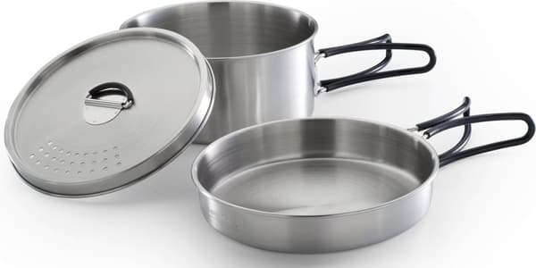 Campingaz Trekking Kit - 3-delt campingnedbrudssæt - letvægts - aluminium
