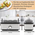 Miniatyrbild 8 av 9: ProfiCook EK 1275 - äggkokare - 8 ägg - omelett och pocheringsfunktion