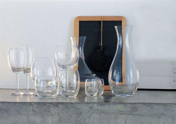 Alessi Rödvinsglas Mami - SG119/0S4 - 200 ml - 4 delar - av Stefano Giovannoni