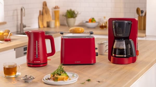 Bosch TWK3M124 MyMoment - Vattenkokare - Röd