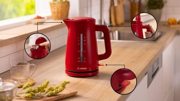 Bosch TWK3M124 MyMoment - Kedel - Rød