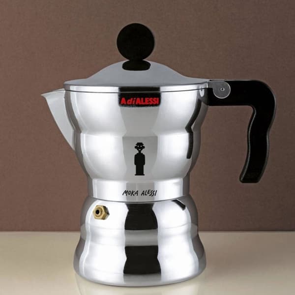 Alessi Percolator Moka - AAM33/3 - 3 koppar - av Alessandro Mendini