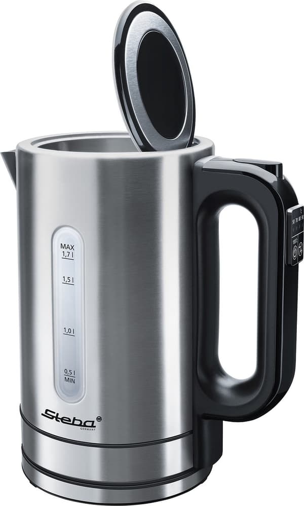 Steba WK21 - vattenkokare med temperaturkontroll - 1,7 liter - 2200 watt - rostfritt stål