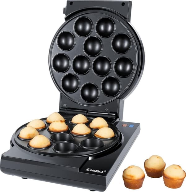 Steba CM3 800W svart muffins- och munkmaskin (183300)