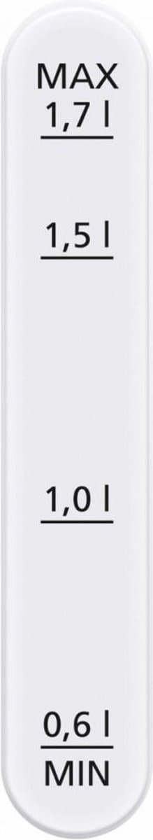 Steba WK10 vattenkokare | 1,7 liter | 2200 watt | Temperaturdisplay | Vit