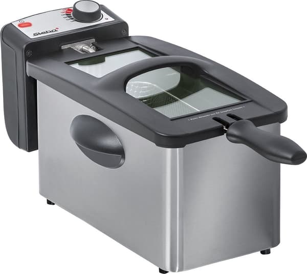 Steba DF180 - frituregryde - 3 liter indvendigt - 2000 watt - 1 kg frituregryde - XXL visningsvindue