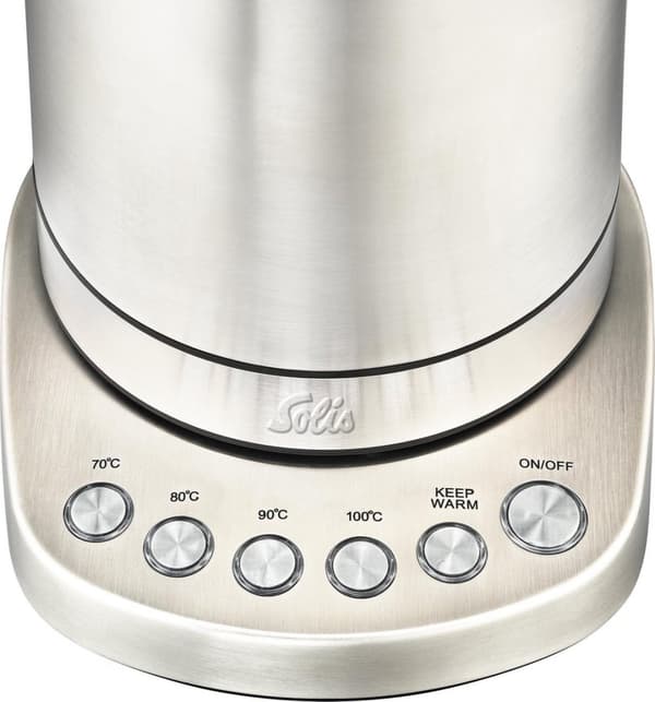Solis Vario Temp Vattenkokare 5516 Vattenkokare med temperaturkontroll - silver
