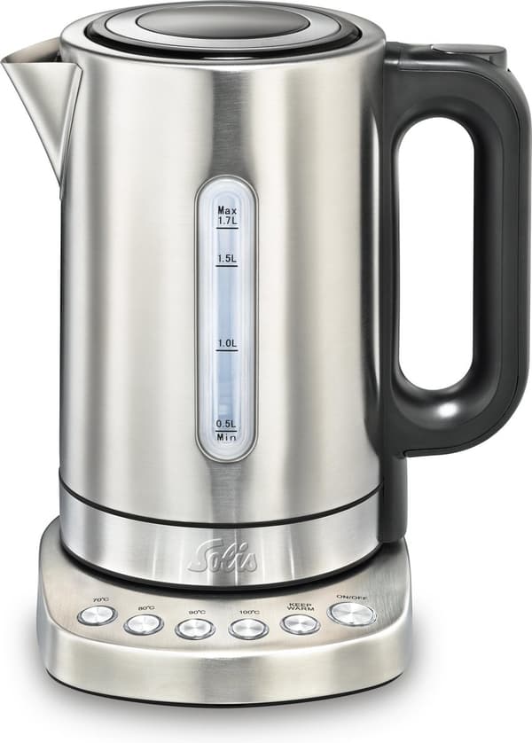 Solis Vario Temp Vattenkokare 5516 Vattenkokare med temperaturkontroll - silver