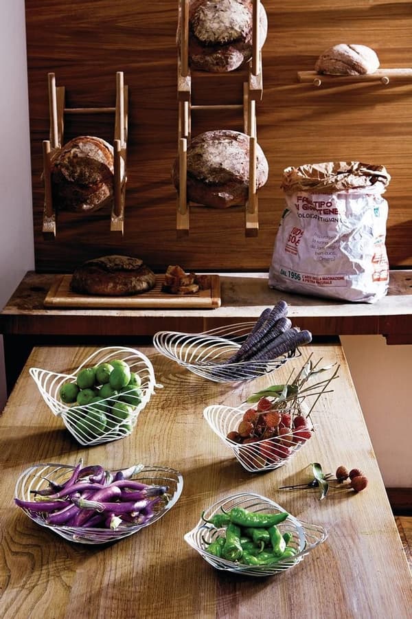 Alessi - Adam Cornish - Trinity tørklæde - 18/10 rustfrit stål - 26CM