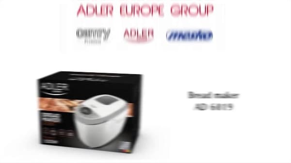 Adler AD 6019 brödmaskin